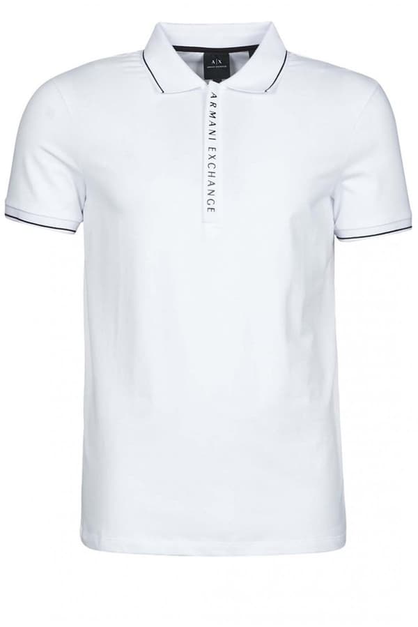 Armani Exchange Polo 8nzf71 Zjh2z Valkoinen 2XL Mies