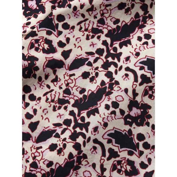 Scotch & Soda Långärmad Tröja Printed Balloon Rosa 36 Kvinna