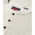 Miniatyrbild 4 av 6: Superdry Långärmad T-shirt Med Rund Hals Waffle Henley Beige 2XL Man