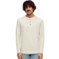 Miniatyrbild 1 av 6: Superdry Långärmad T-shirt Med Rund Hals Waffle Henley Beige 2XL Man