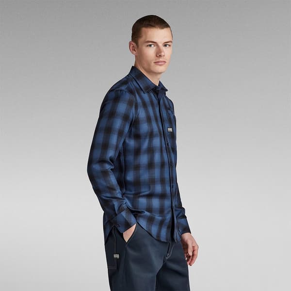 G-star Långärmad Tröja Bristum 20 Slim Fit Blå S Man