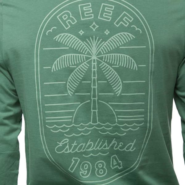 Reef Långärmad T-shirt Grönt XL Man