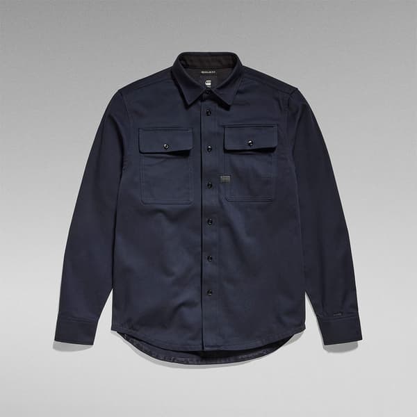 G-star Pitkähihainen Paita Cpo Regular Fit Sininen XL Mies