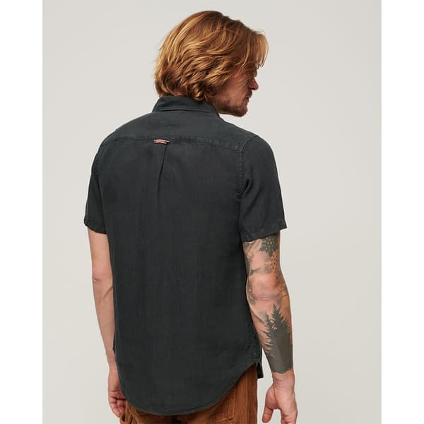 Superdry Kortärmad T-shirt Med Rund Hals Studios Casual Linen XL Man