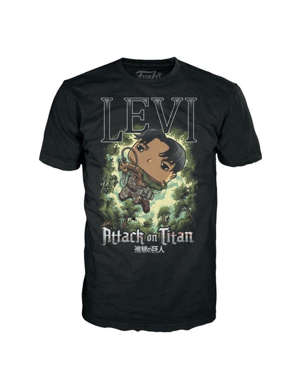 Funko Boxed Tee: Attack on Titan - Levi Ackerman - XL