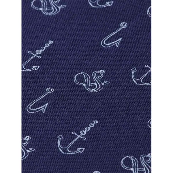 Scotch & Soda Kortærmet Polo 175555 Blå M Mand