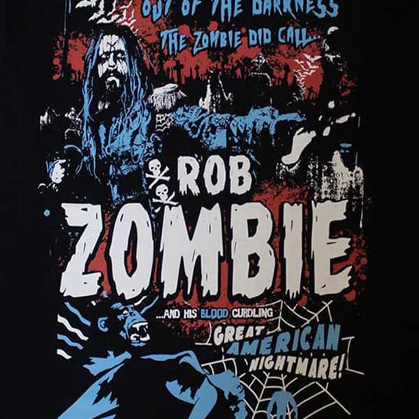 Rob Zombie Call Logo Long Sleeve T Shirt