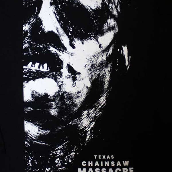 The Texas Chainsaw Massacre Leather Face Long Sleeve T Shirt