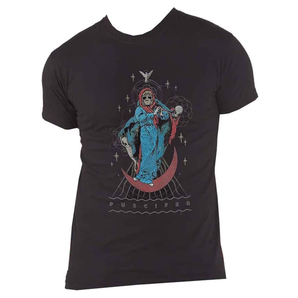 Puscifer Crescent Billy Band Logo T Shirt