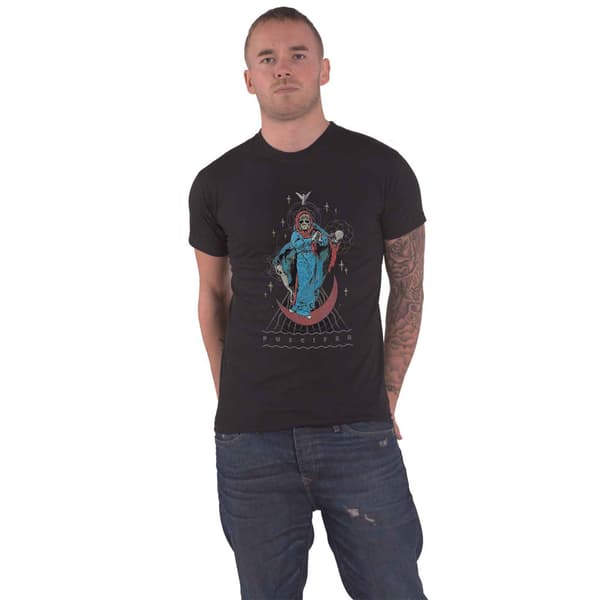 Puscifer Crescent Billy Band Logo T Shirt