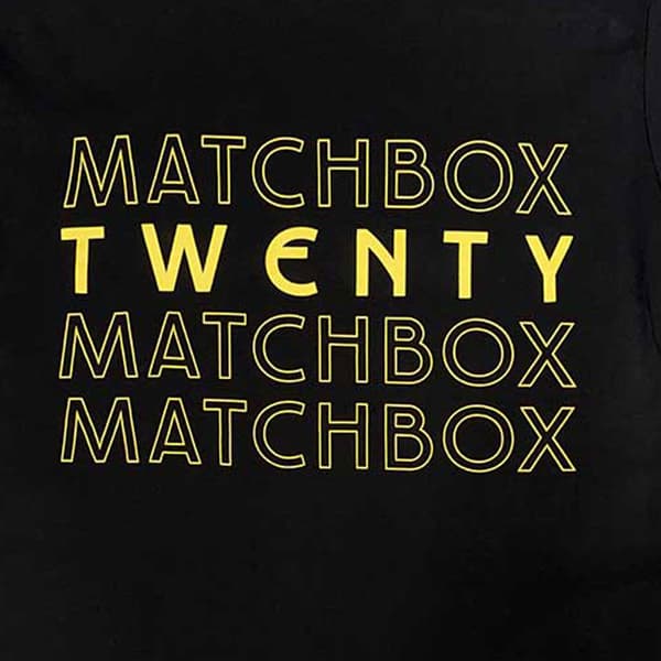 Matchbox Twenty Ditto Band Logo T Shirt