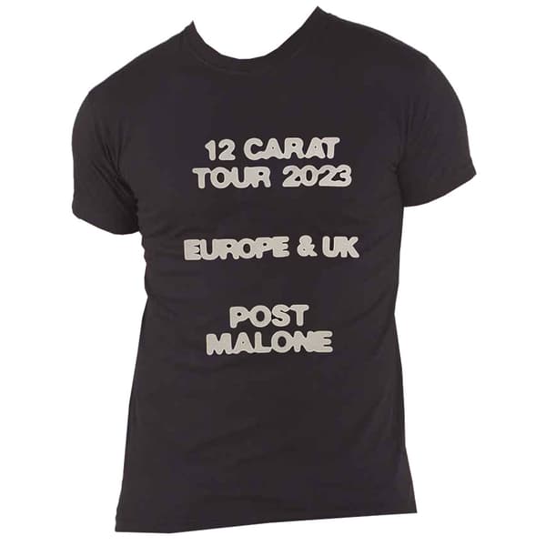 Post Malone Butterfly Logo 2023 Tour T Shirt