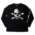 Miniatyrbild 3 av 4: Motley Crue Orbit Skull Long Sleeve T Shirt