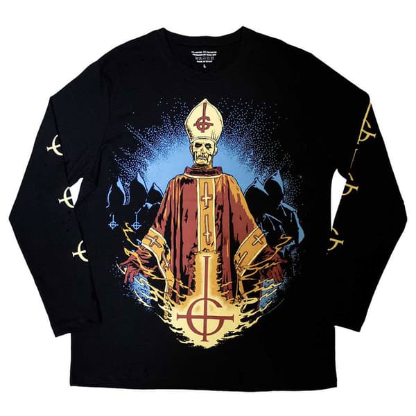 Ghost Papa And Radient Ghouls Long Sleeve T Shirt