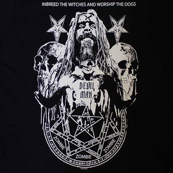Rob Zombie Devil Man Long Sleeve T Shirt