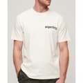 Miniatyrbild 3 av 4: Superdry Kortärmad T-shirt Tattoo Graphic Loose Beige 2XL Man
