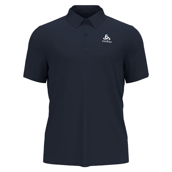 Odlo Kortærmet Poloshirt Cardada Blå M Mand