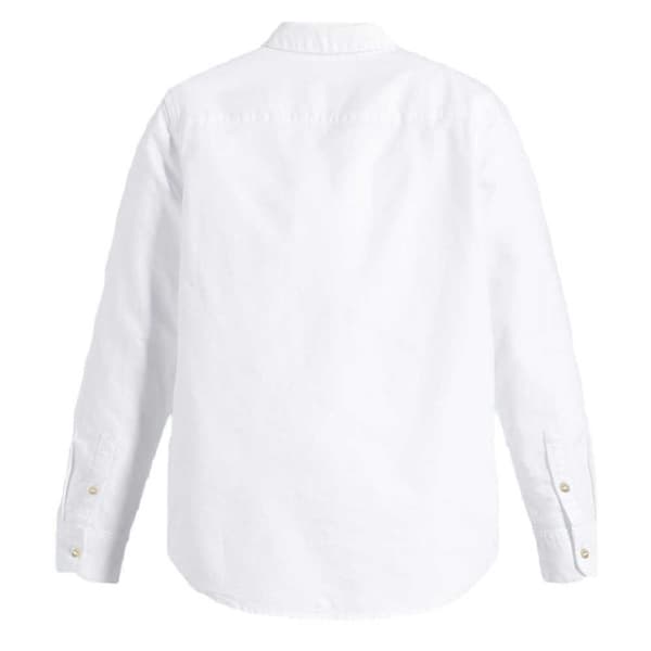Dockers Långärmad Tröja Original Vit L Kvinna