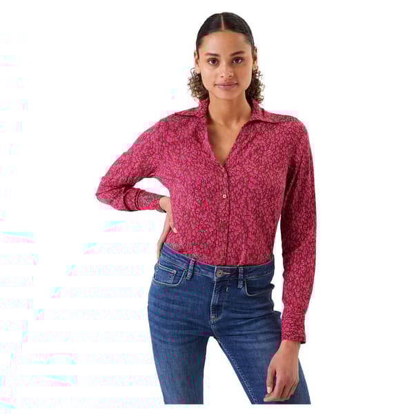 Garcia Långärmad Tröja L30230 Rosa XS Kvinna