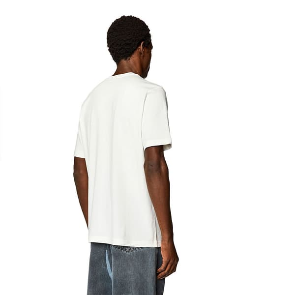 Diesel Kortærmet T-shirt Just N10 Hvid S Mand