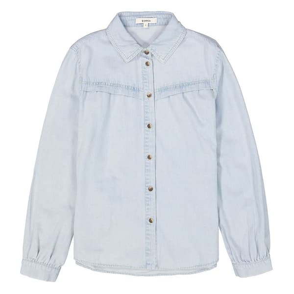 Garcia Långärmad Blus O40038 Blå XS Kvinna
