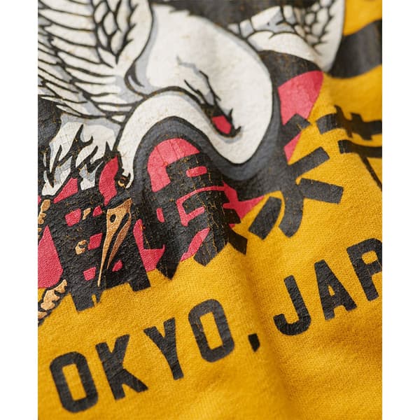 Superdry Kortärmad T-shirt Tokyo Vl Graphic Gul XL Man