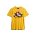 Miniatyrbild 2 av 6: Superdry Kortärmad T-shirt Tokyo Vl Graphic Gul XL Man