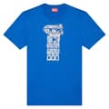 Miniatyrbild 3 av 4: Diesel Kortärmad T-shirt Diegor K68 Blå L Man