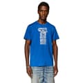 Miniatyrbild 1 av 4: Diesel Kortärmad T-shirt Diegor K68 Blå L Man