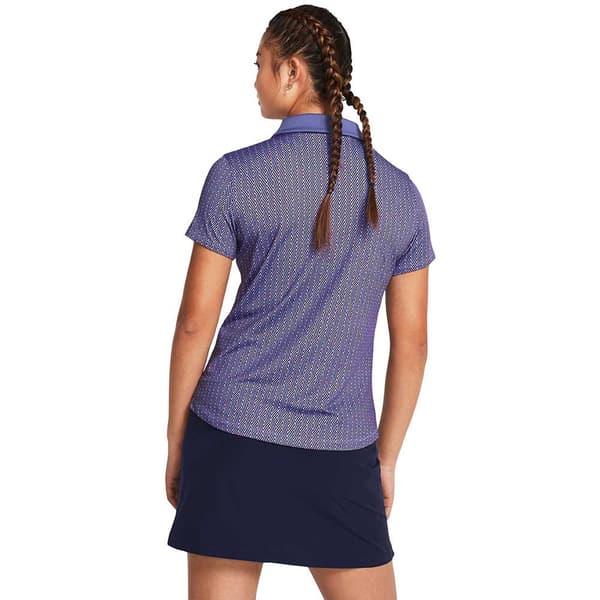 Under Armour Golf Kvinna Kortärmad Polo Playoff Ace Lila XS