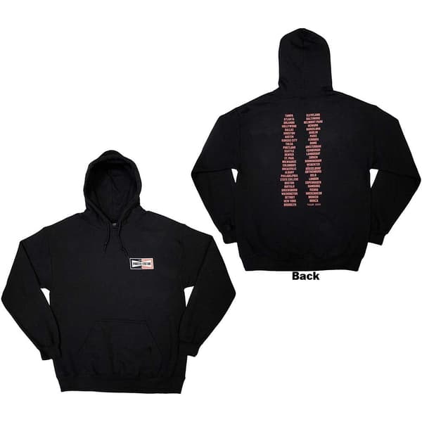 Bruce Springsteen Unisex Pullover Hoodie: Tour '23 Champion (Back Print & Ex-Tour) (Medium)