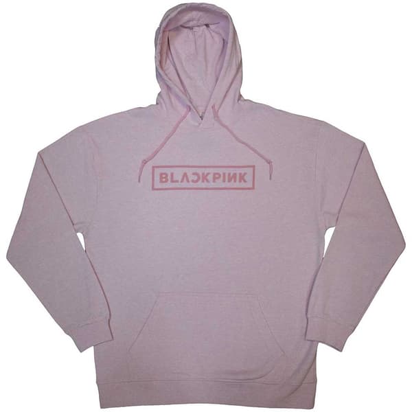 BlackPink Unisex Pullover Hoodie: Logo (Large)