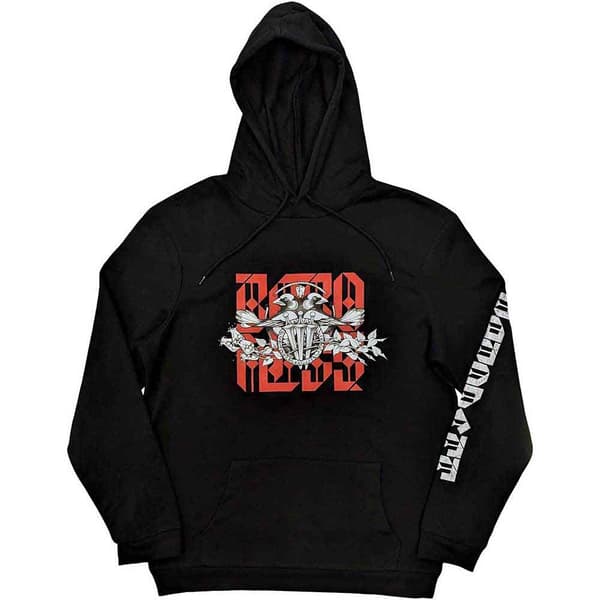 Baroness Unisex Pullover Hoodie: Fall (Sleeve Print) (Small)