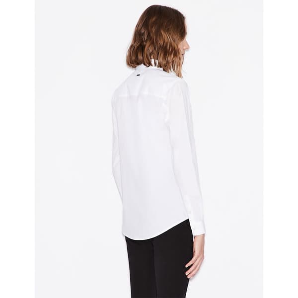 Armani Exchange Långärmad Tröja 8nyc04_ynp9z Vit L Kvinna