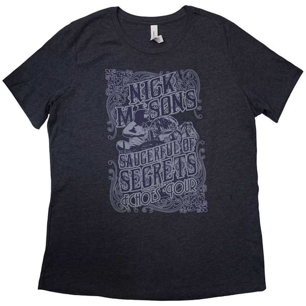 Nick Mason's Saucerful of Secrets Unisex T-Shirt: Echoes Tour (Ex-Tour) (XX-Large)