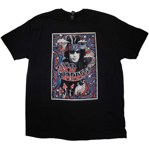Syd Barrett Unisex T-Shirt: Melty Poster (Ex-Tour) (XX-Large)