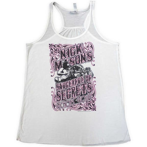 Nick Mason's Saucerful of Secrets Unisex Vest T-Shirt: Echoes Tour (Ex-Tour) (XX-Large)