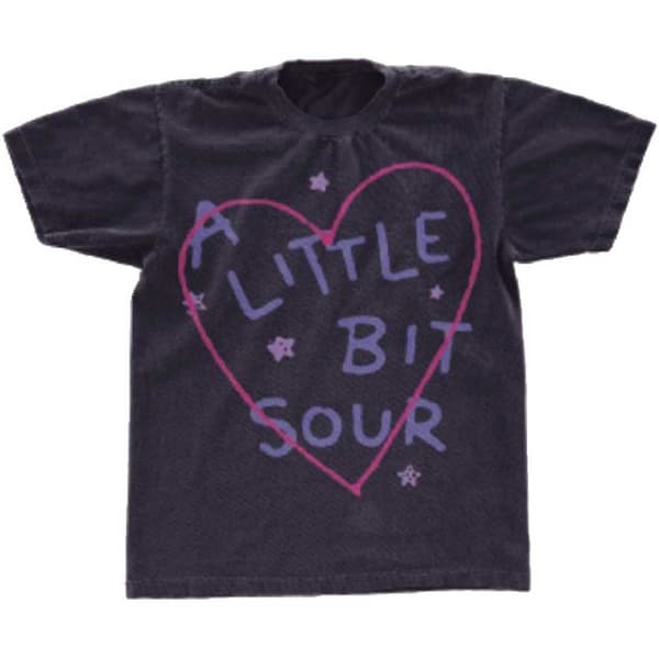 Olivia Rodrigo Unisex T-Shirt: A Little Bit Sour (Large)