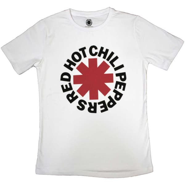 Red Hot Chili Peppers Ladies T-Shirt: Classic Asterisk (Medium)