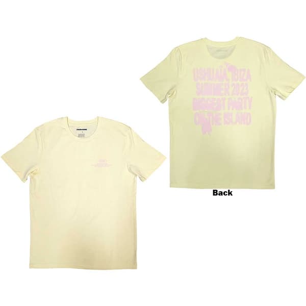 Calvin Harris Unisex T-Shirt: Summer '23 (Back Print & Ex-Tour) (Medium)