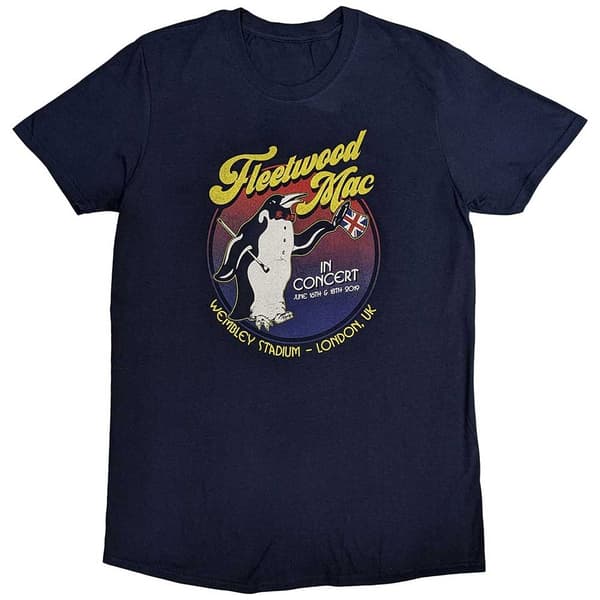 Fleetwood Mac Unisex T-Shirt: Wembley 2019 (Ex-Tour) (Medium)