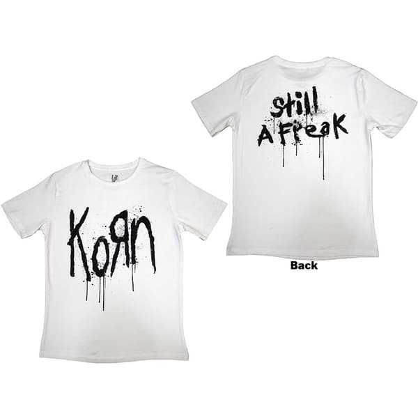 Korn Ladies T-Shirt: Still A Freak (Back Print) (Medium)