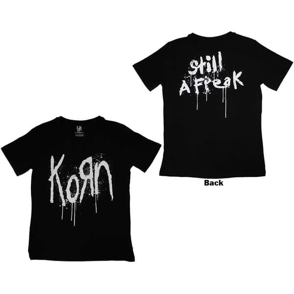 Korn Ladies T-Shirt: Still A Freak (Back Print) (X-Large)