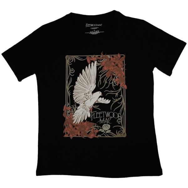 Fleetwood Mac Ladies T-Shirt: Dove (Large)