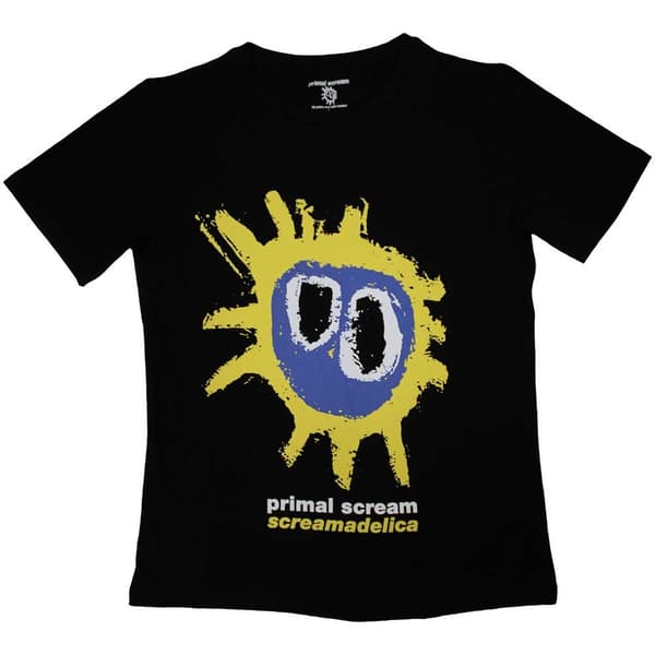 Primal Scream Ladies T-Shirt: Screamadelica (Large)