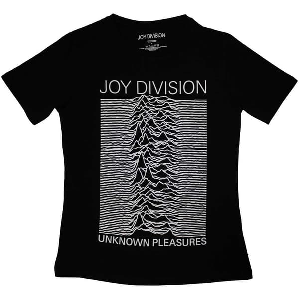 Joy Division Ladies T-Shirt: Unknown Pleasures FP (XX-Large)