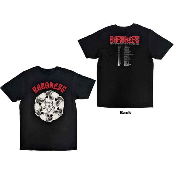 Baroness Unisex T-Shirt: Lightwing (Back Print) (Small)