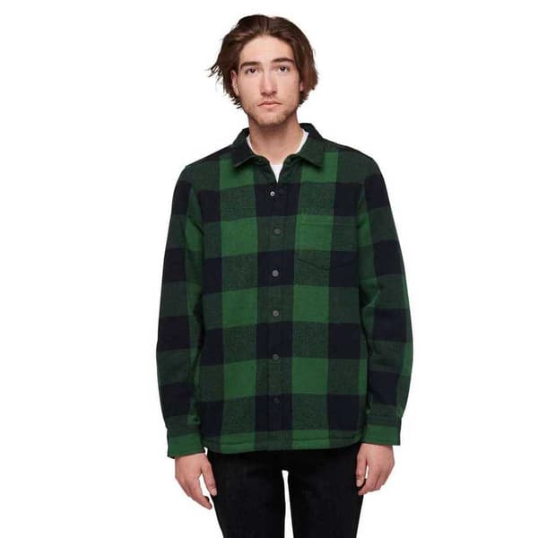 Black Diamond Långärmad Tröja Project Lined Flannel Grönt M Man