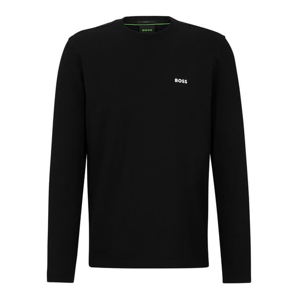 Boss Kortärmad T-shirt Long 10256064 Svart M Man