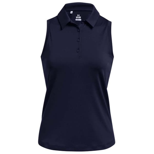 Under Armour Golf Dame ærmeløs Polo Playoff XS